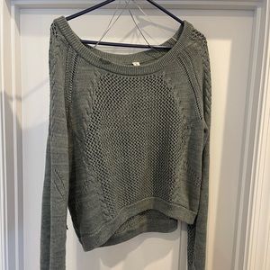 Crop Lulu lemon sweater